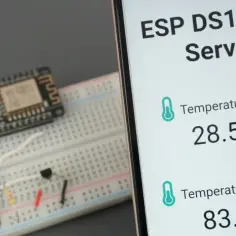 ESP8266 z DS18B20 w Lua: Prosty system monitoringu temperatury