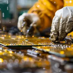 Odzysk złota z elektroniki: Sekrety recyklingu i procesu odzyskiwania