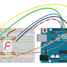 Podłącz wyświetlacz 7-segmentowy do Arduino: prosty tutorial